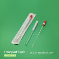 Amostragem de swabs de transporte de gabine